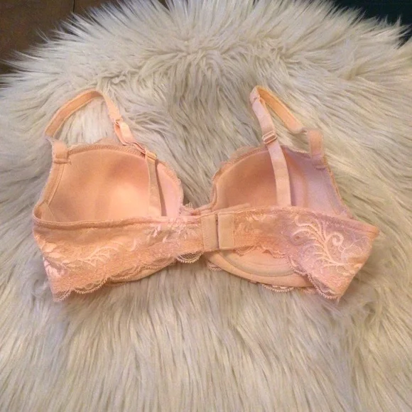 Le Mystere peach lace bra 34C - Picture 6 of 10